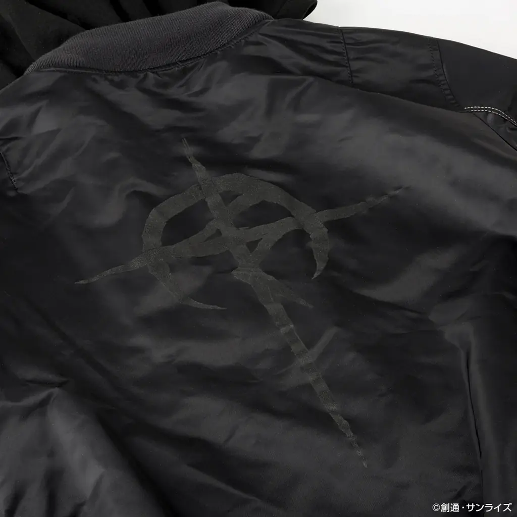 『機動戦士ガンダム 閃光のハサウェイ キルケーの魔女』×ALPHA INDUSTRIESハサウェイ・ノア モデルの新作フライトジャケットMA-1 NATUS登場アクリルスタンドプレゼントキャンペーンも 画像 7