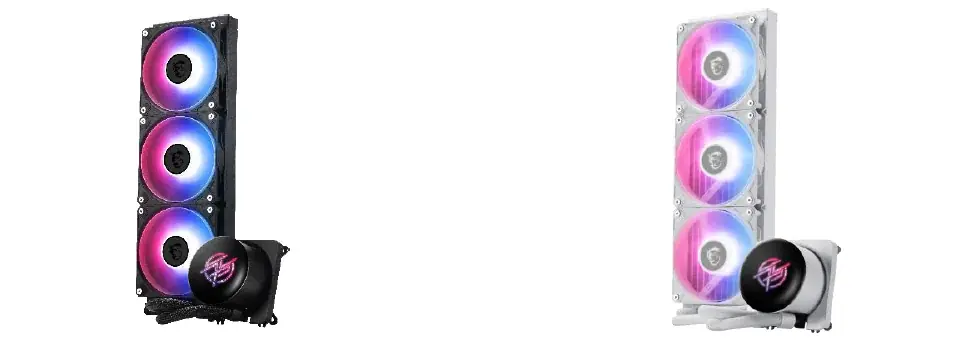 MSI、曲面ガラスカバー付き2.1インチIPS液晶ディスプレイを搭載した360mmサイズ水冷CPUクーラー「MPG CORELIQUID P13 360 / WHITE」を発売 画像 2