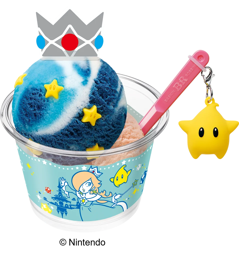 おいしさ広がる ギャラクシーの世界へ！スーパーマリオギャラクシー×サーティワン キャンペーン開催 画像 9