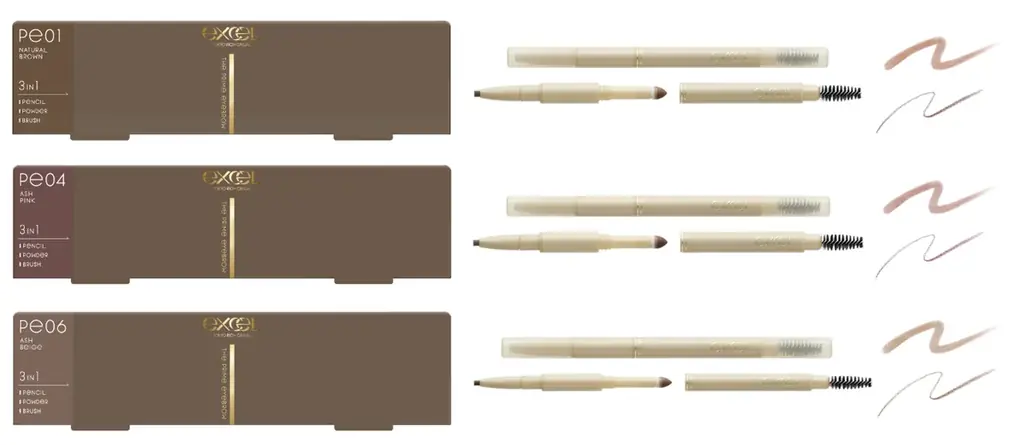 『エクセル』が眉サロンと期間限定コラボ！眉WAX施術＋人気アイテム「ザ　プライムアイブロウ」「スキニーリッチシャドウ」付きメイクレッスンを実施 画像 3