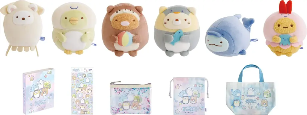 「すみっコぐらし水族館」第8弾！ すみっコたちが水族館で人気のいきものたちになりきって大集合！ 2026年4月18日（土）より「すみっコぐらし水族館」グッズが全国の水族館などで発売 画像 2