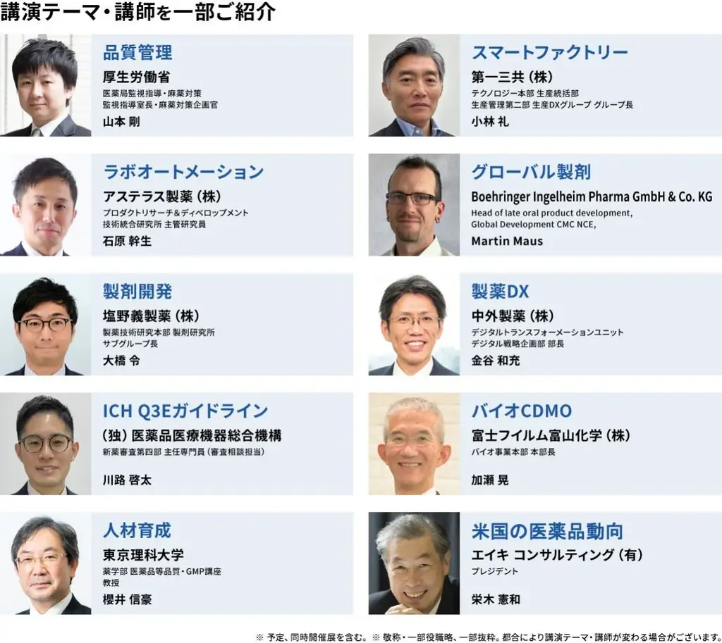 【研究・分析から製造・DX・原薬・受託まで】医薬・化粧品・バイオの最先端が集結する、日本最大の展示会が5月幕張メッセで開催 画像 4