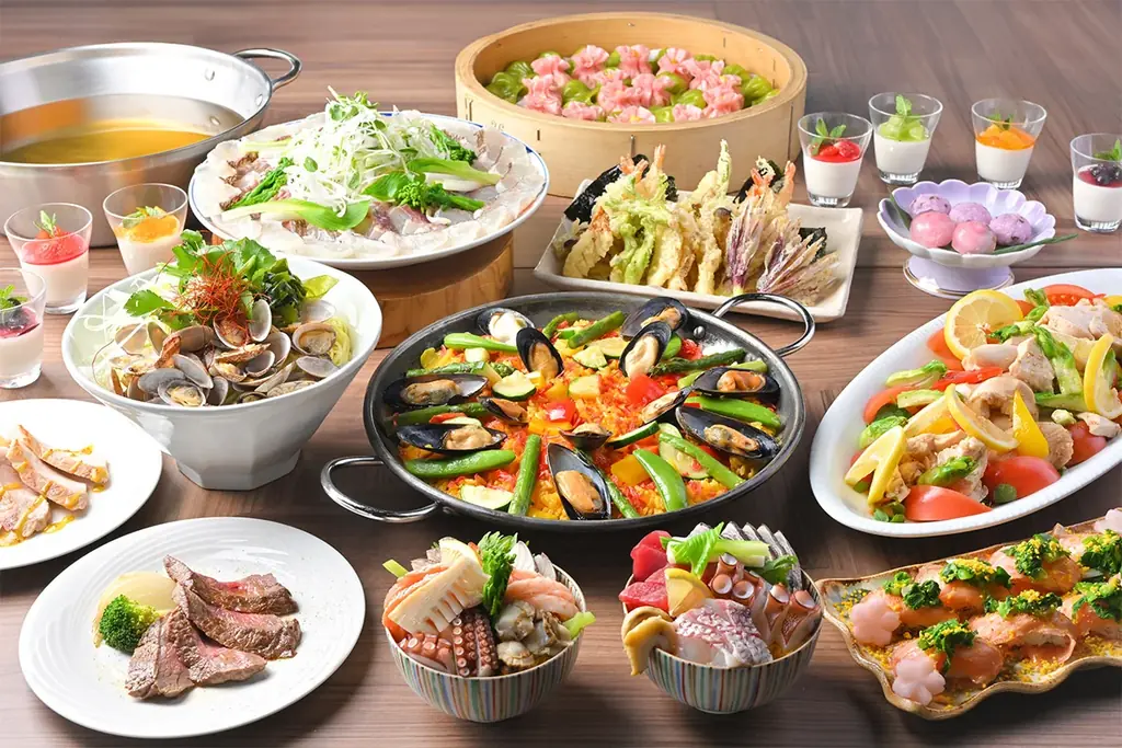 花咲く春の味覚フェア