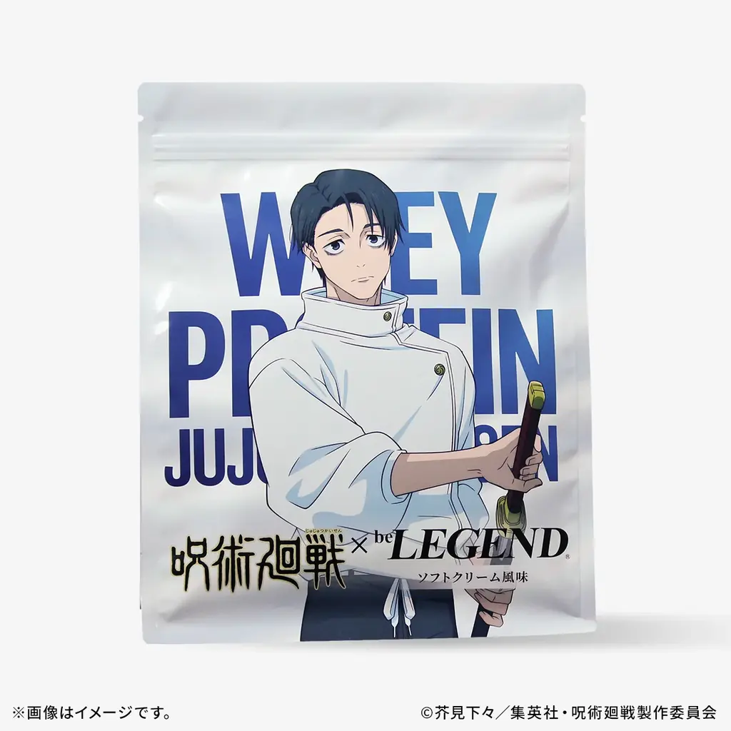 【乙骨憂太のデザートプロテイン】TVアニメ『呪術廻戦』第3期「死滅回游」×『ビーレジェンド』コラボプロテイン第3弾が2026年3月27日（金）12:00より数量限定で販売開始！ 画像 2