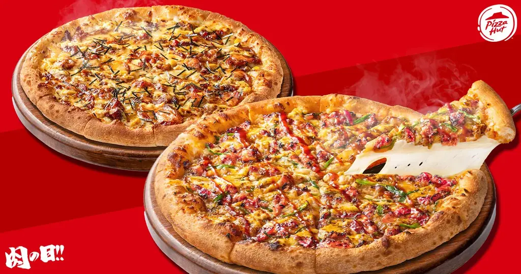 【毎月28日・29日は“肉ピザハット”】ガッツリお肉ピザ2枚セットが最大3,091円OFF！1枚ならお持ち帰り1,129円～、配達1,929円〜とおトクな価格で楽しめる！ 画像 4