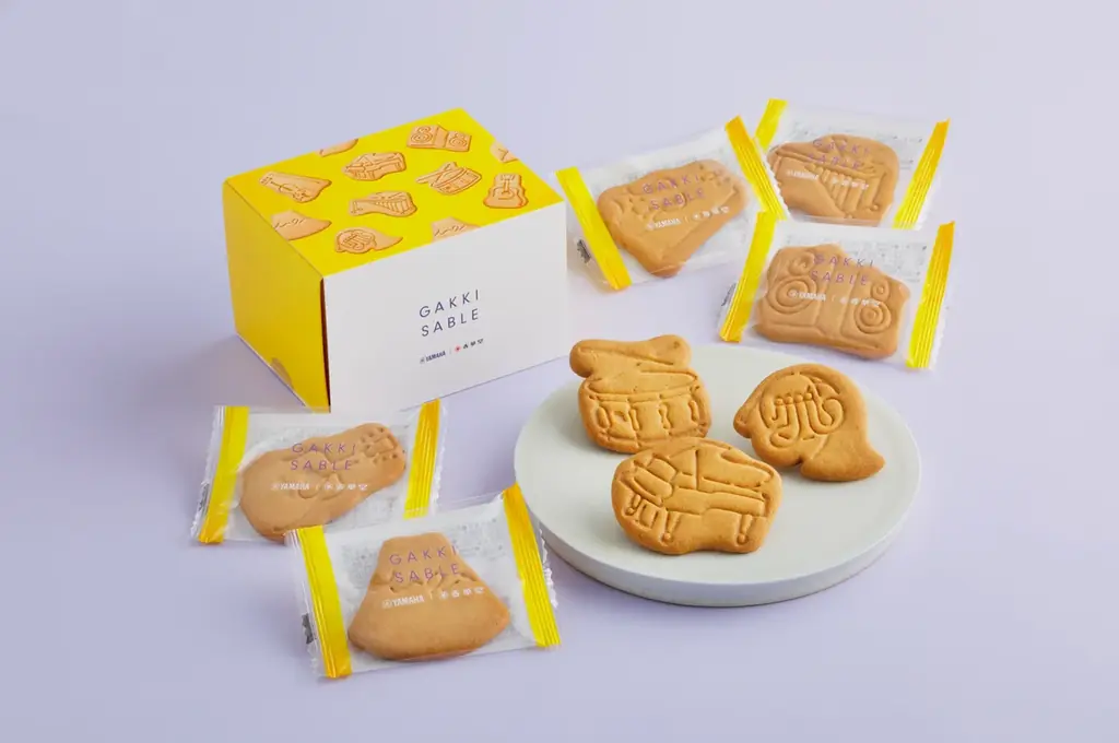 ヤマハ×ヤマハ発動機×春華堂「GAKKI SABLE（楽器サブレ）」と「NORIMONO SABLE（乗り物サブレ）」発売！ 画像 5