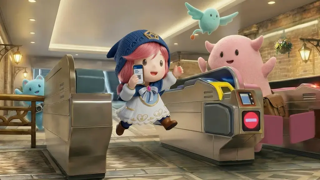 東京メトロでクレジットカード、ＱＲコードを活用した乗車サービスが開始・拡大したことを記念し、スクウェア・エニックス　イメージ・スタジオディビジョン制作のＰＲ動画を公開！ 画像 4