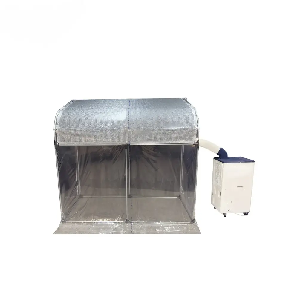 今年は早めの熱中症対策を！組み立てできるクールダウンスペース！（冷えルーム™︎シリーズ/スポットクーラースペース/ウォーム＆クーラースペース）南榮工業株式会社 画像 8