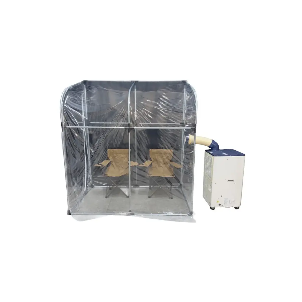 今年は早めの熱中症対策を！組み立てできるクールダウンスペース！（冷えルーム™︎シリーズ/スポットクーラースペース/ウォーム＆クーラースペース）南榮工業株式会社 画像 9