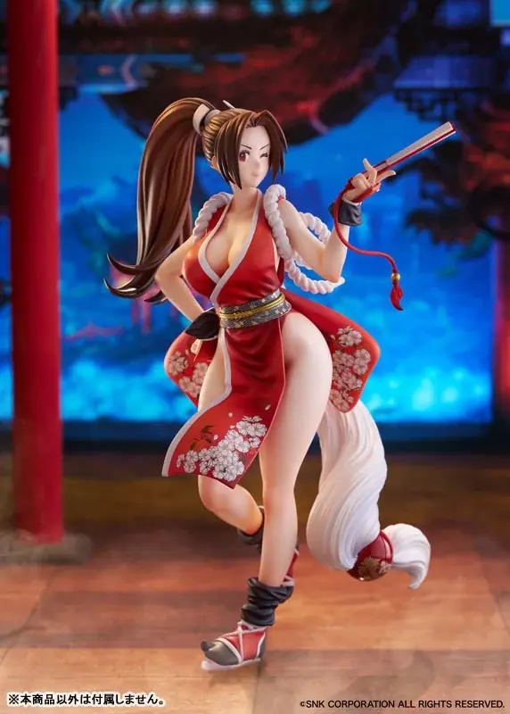 『THE KING OF FIGHTERS XV』より「不知火舞」が、大人気イラストレーターhncl先生による描き下ろしイラストをもとに立体化。 画像 17