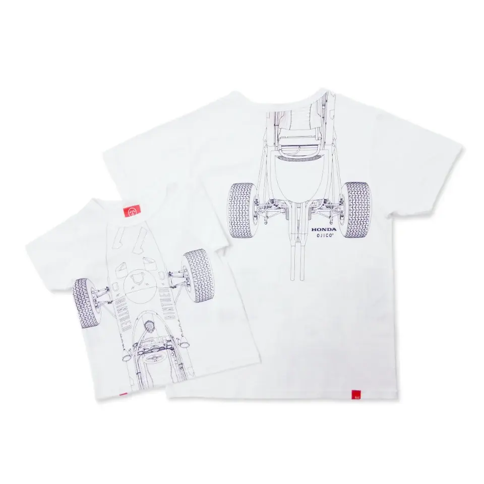 OJICOからHondaとのコラボレーションTシャツが4種登場！ 画像 3
