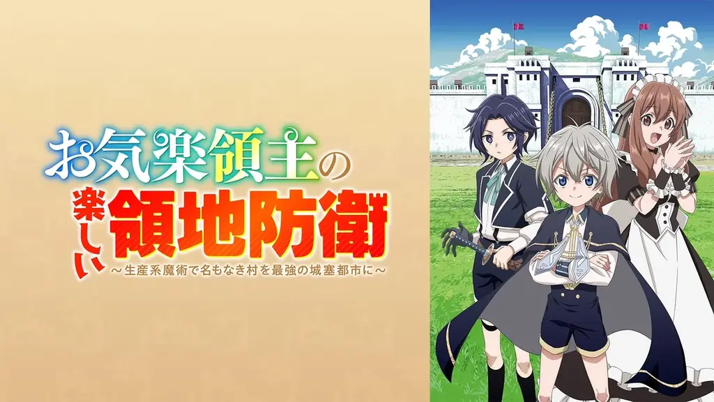 この冬話題のお気楽領地運営ファンタジー『お気楽領主の楽しい領地防衛』最終回放送記念！「ABEMA」で最終回放送翌日・3月29日（日）に初の全話無料一挙放送が決定 画像 4