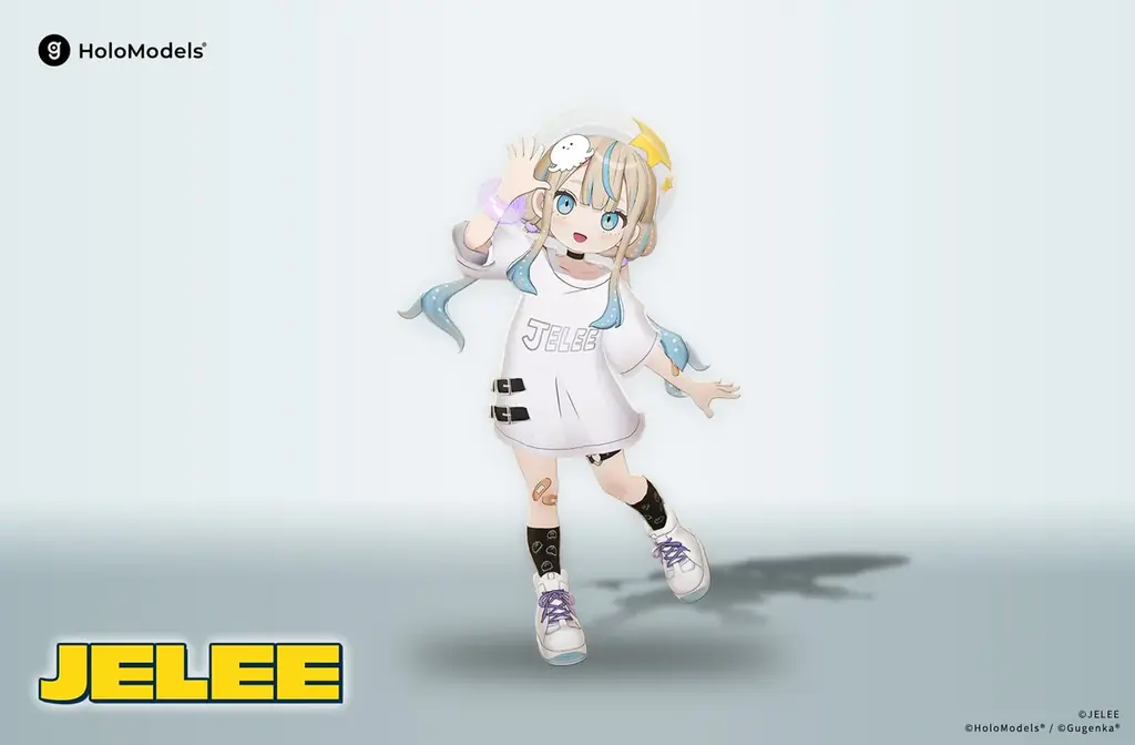 JELEEちゃんのホロモデルが3D化、3月28日販売開始