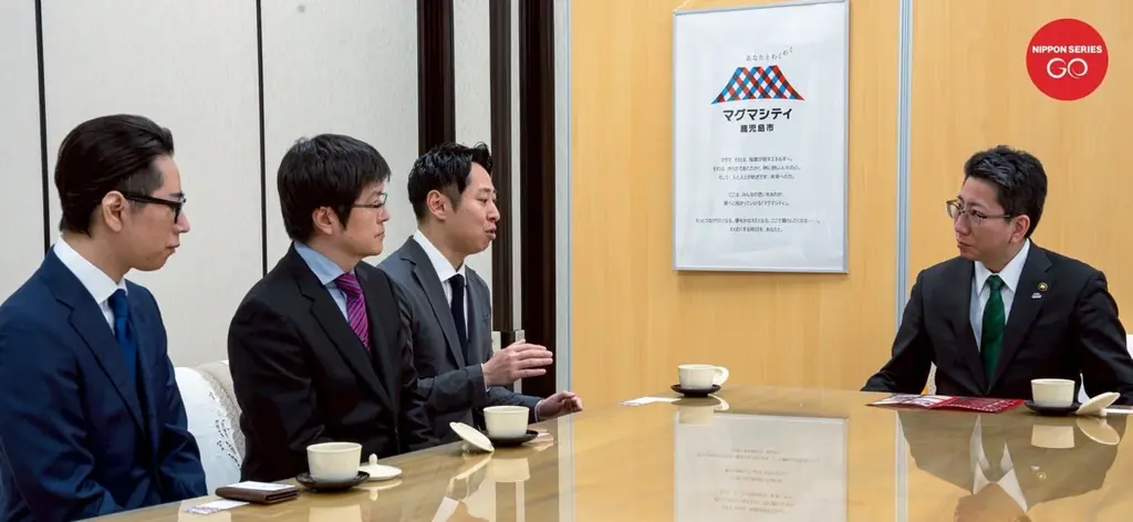 「GO by NIPPON SERIES KAGOSHIMA」初開催に伴い、鹿児島市長を表敬訪問 画像 2