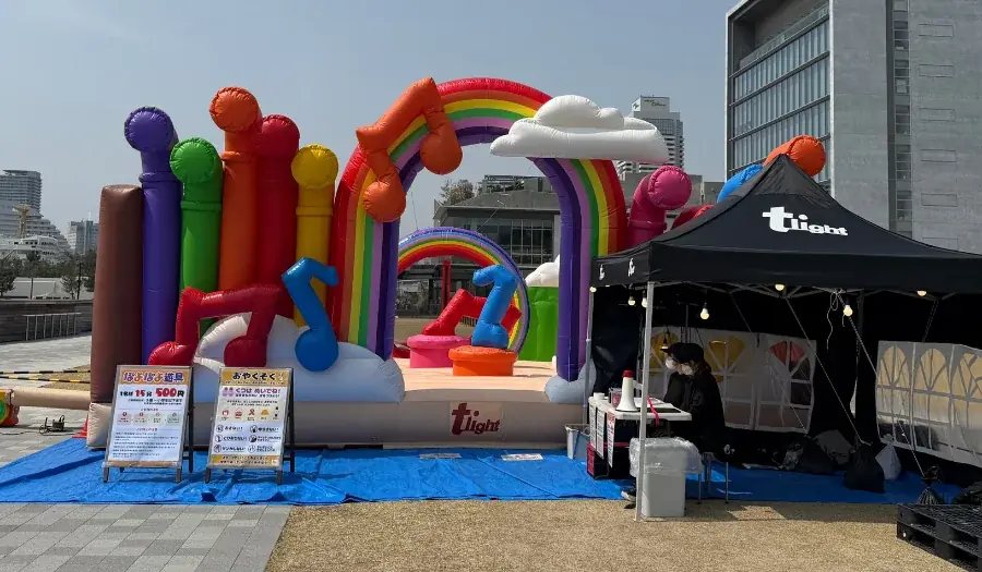 ファミリーで楽しむTOTTEIの春休み！『KOBE BUBBLUMI 2026』開催中のTOTTEIに『ふれあいミニ動物園』『ふわふわ遊具』が登場！ 画像 2