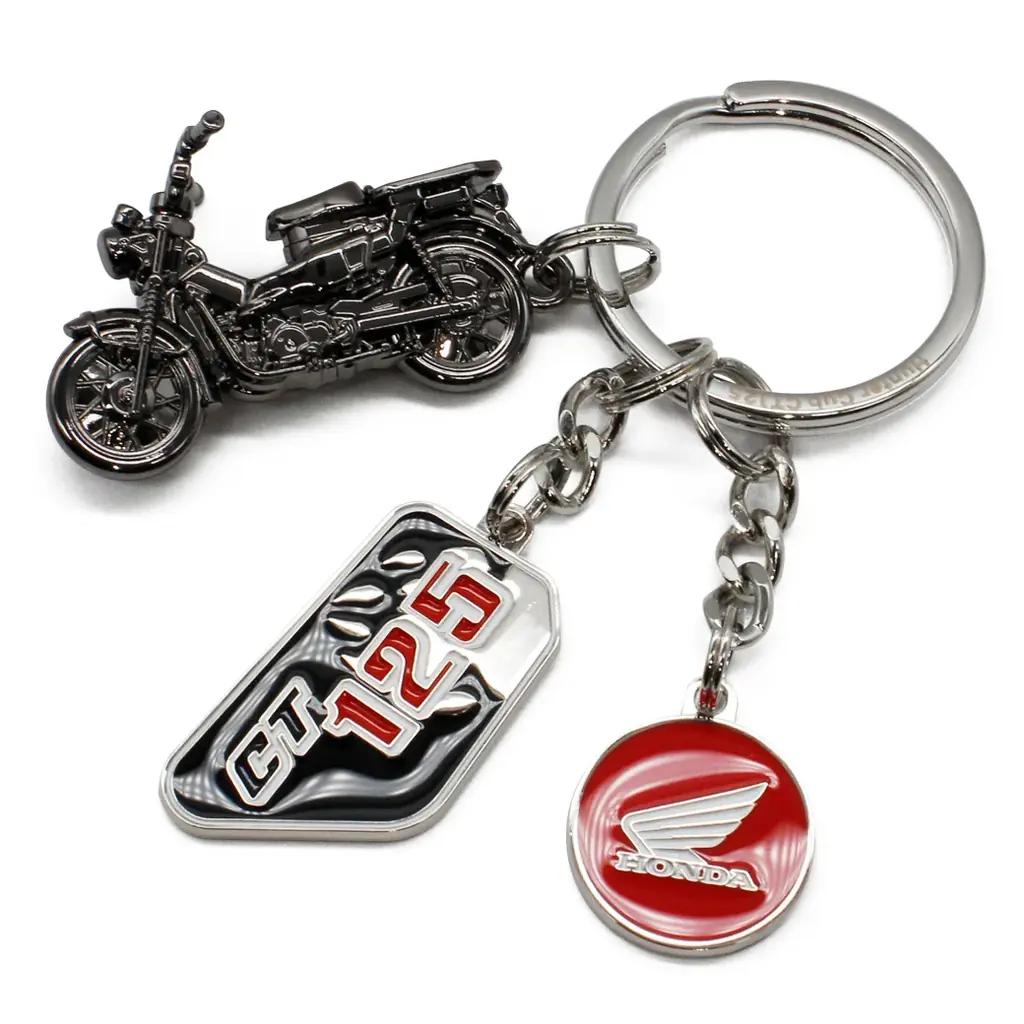 CT125キーチェーン展示販売