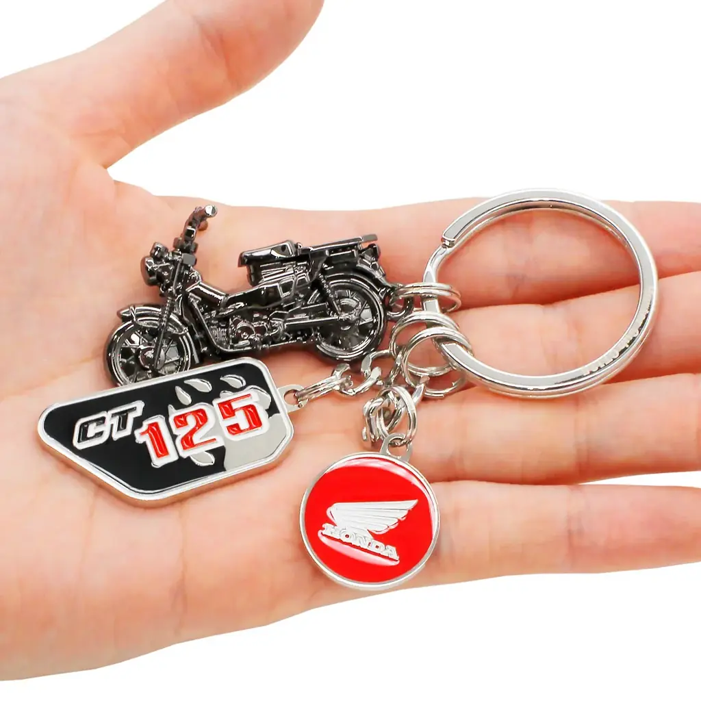 「Honda Hunter Cub CT125」立体キーチェーン・BLACK EDITION、東京モータサイクルショーにて展示・販売決定 画像 2