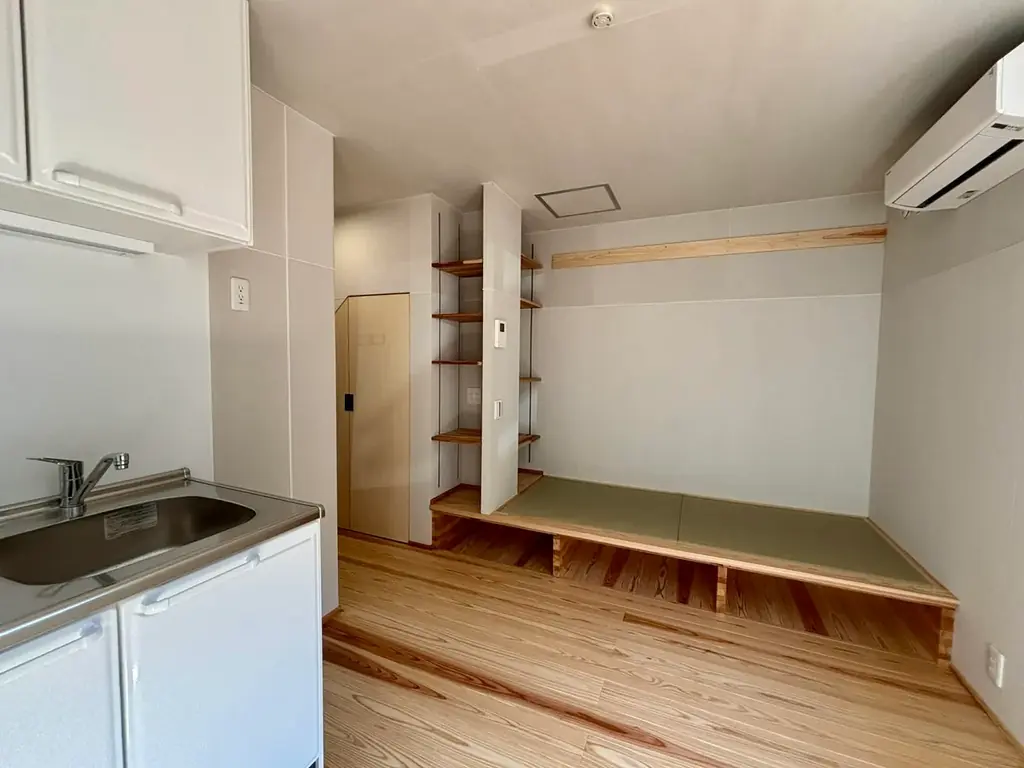 島根県海士町に「ボックスユニット工法」を用いた二階建および平屋の単身者向け居住施設（計15戸）が完成 画像 4