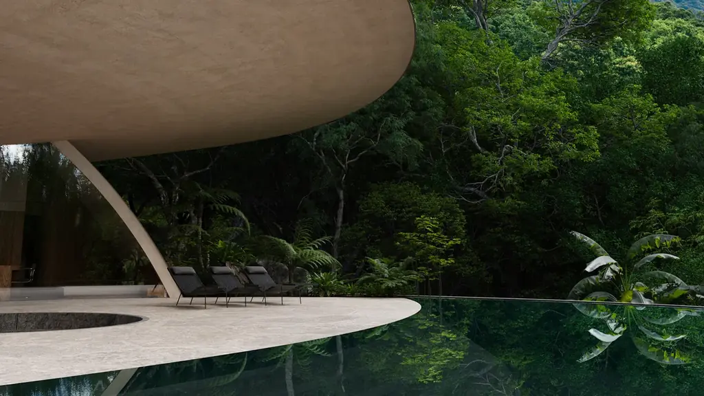 「NOT A HOTEL DESIGN COMPETITION 2026」最優秀賞作品はSteven Chuによる「Sound of Rain」に決定 画像 7