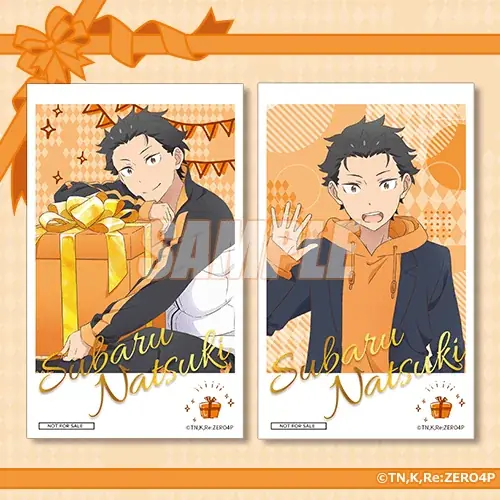 TVアニメ「Re:ゼロから始める異世界生活」より主人公ナツキ・スバルのお誕生日を記念したオンラインくじが登場 画像 16