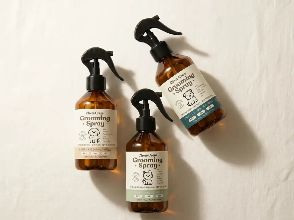 4月1日発売｜愛犬用グルーミングスプレー Shine・Calm