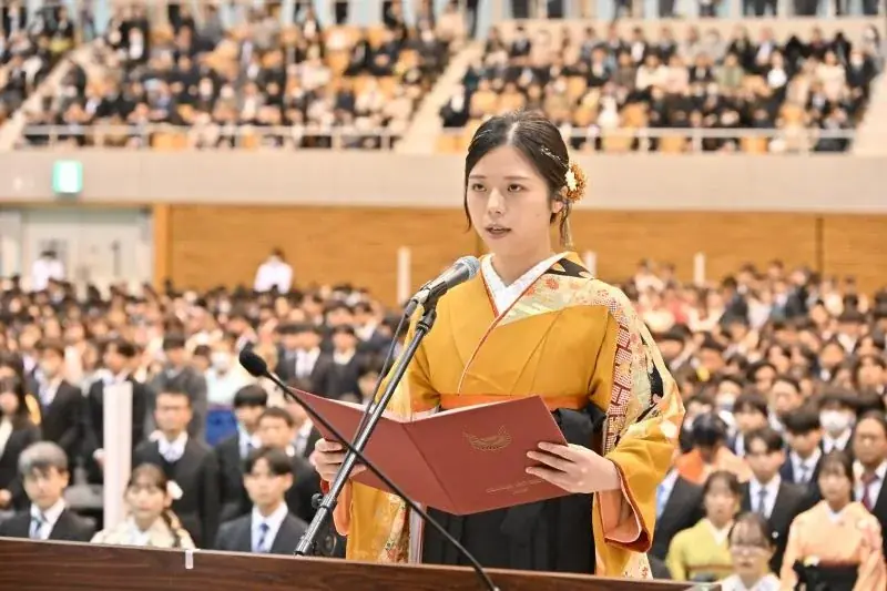 【岡山大学】令和7年度岡山大学学位記等授与式を挙行しました 画像 4