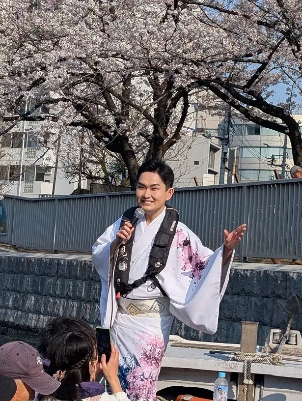 彩青「門前仲町の恋ざくら」発売記念大横川クルーズイベント 画像 4