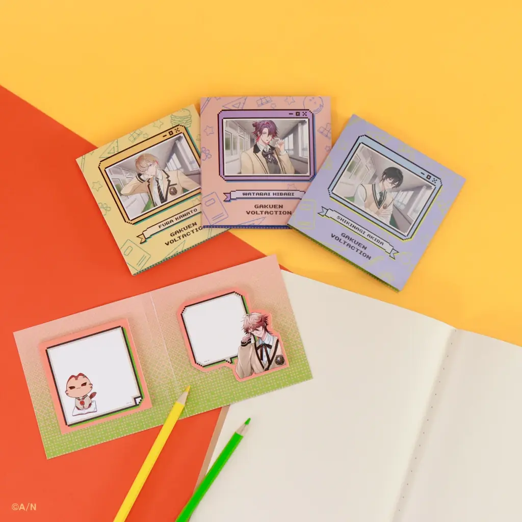 にじさんじから「学園ゔぉるたくしょん」グッズが登場！2026年4月3日(金)18時から販売開始！ 画像 11