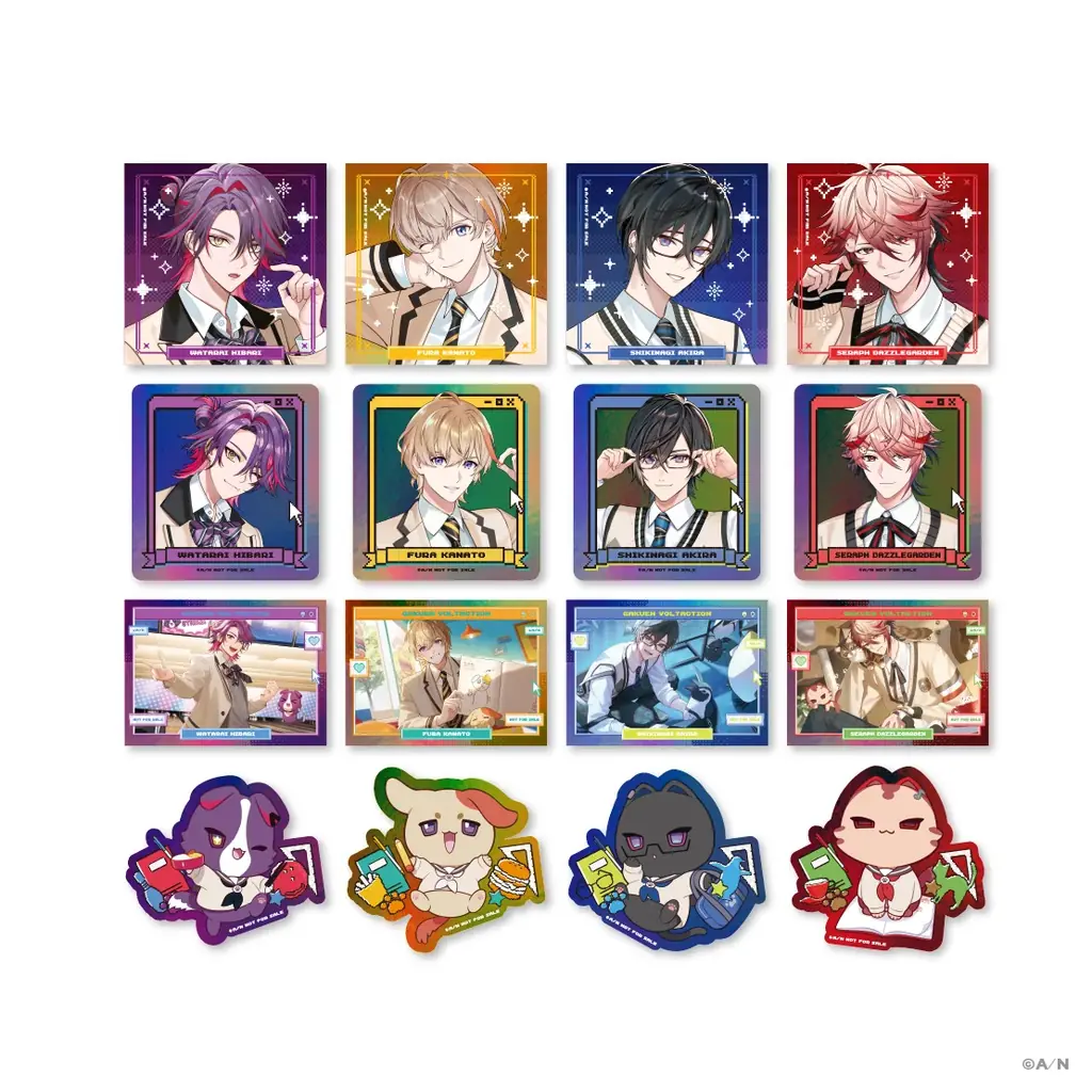 にじさんじから「学園ゔぉるたくしょん」グッズが登場！2026年4月3日(金)18時から販売開始！ 画像 16