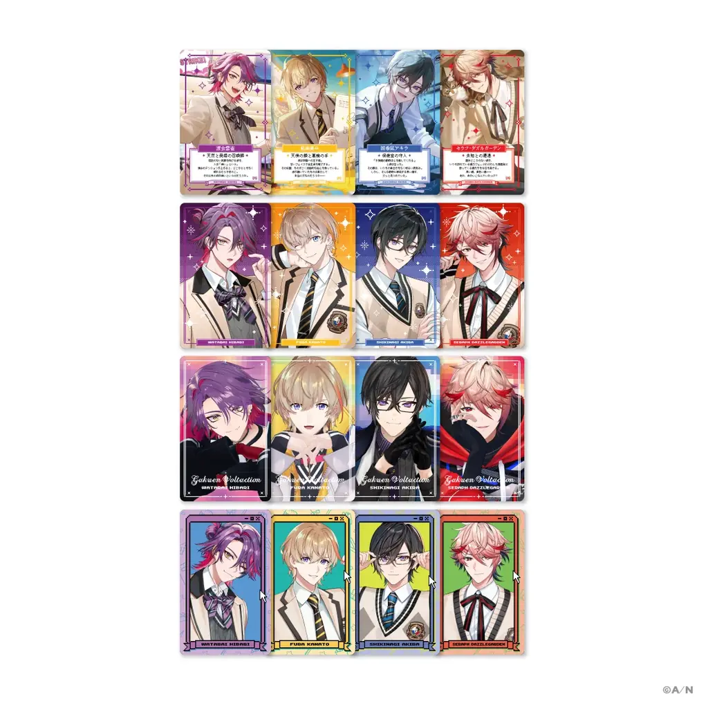 にじさんじから「学園ゔぉるたくしょん」グッズが登場！2026年4月3日(金)18時から販売開始！ 画像 3