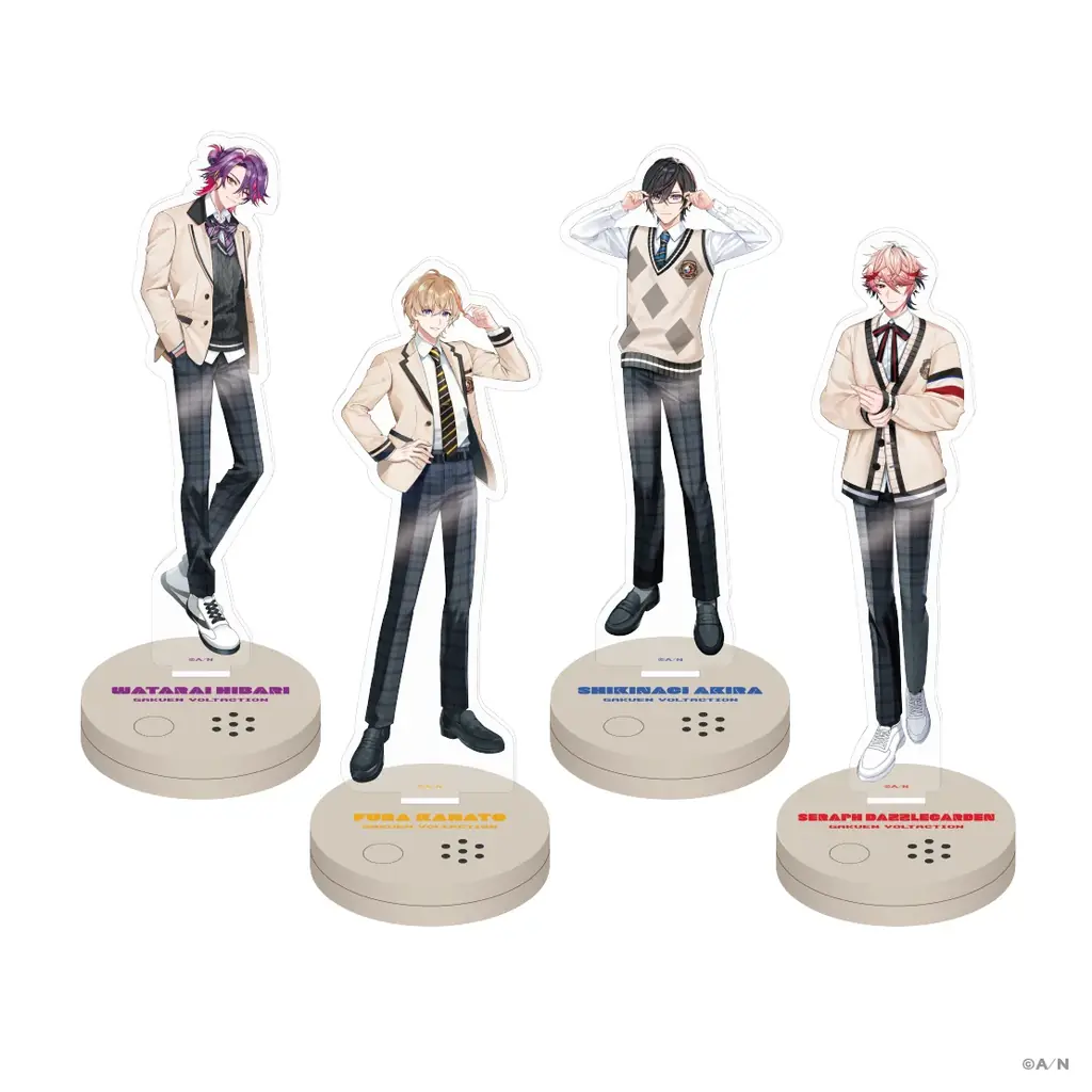 にじさんじから「学園ゔぉるたくしょん」グッズが登場！2026年4月3日(金)18時から販売開始！ 画像 4