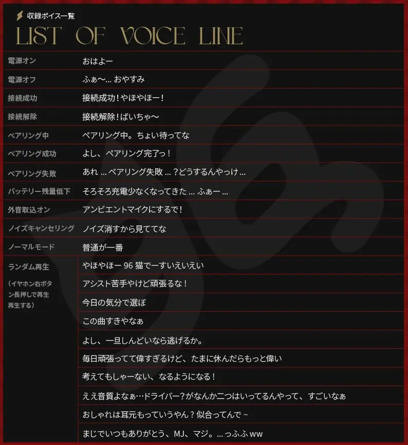 【AVIOT】AVIOT ×『96猫』コラボ完全ワイヤレスイヤホンが発売決定！本日3月30日(月)より予約開始 画像 2