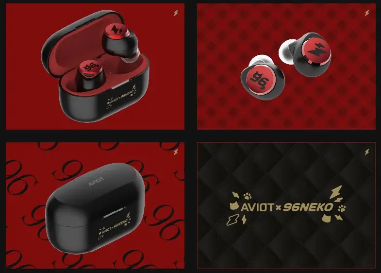 【AVIOT】AVIOT ×『96猫』コラボ完全ワイヤレスイヤホンが発売決定！本日3月30日(月)より予約開始 画像 3