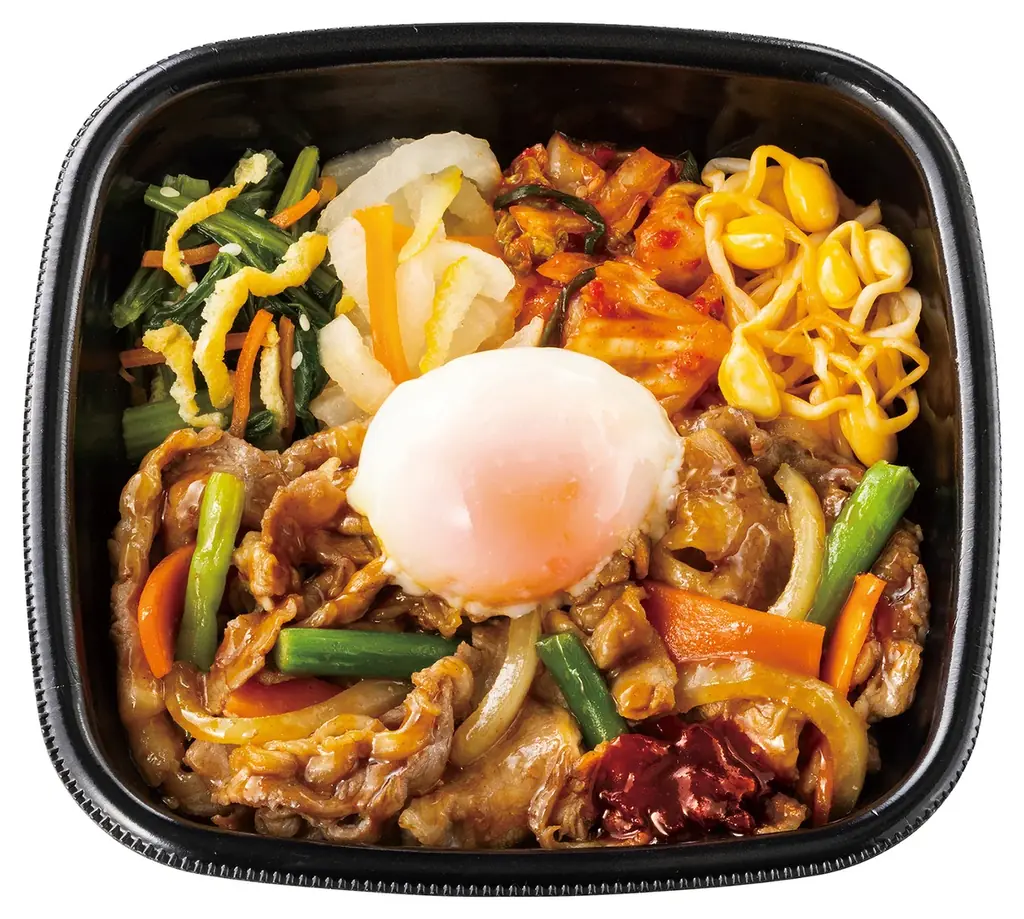 「ほっともっと」旨辛アジアフェア第1弾　5種の具材を混ぜて旨辛！『焼肉ビビンバ』新発売 画像 5