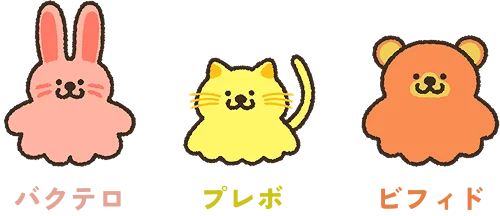 オールインワン腸活アプリ「フロレコ by マイキンソー」に、お腹の中の不思議な生き物『きんフレンズ』が登場！ 画像 3