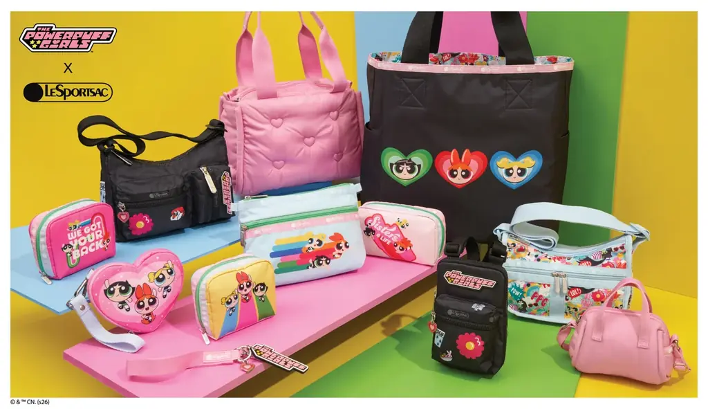 4/1発売：パワーパフガールズ×レスポートサック全12型