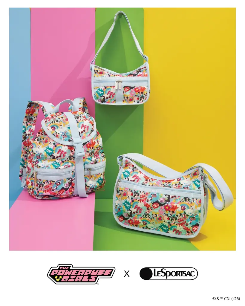 レスポートサックと「パワーパフ ガールズ」のコラボコレクション！！4/1(水)発売。 画像 2