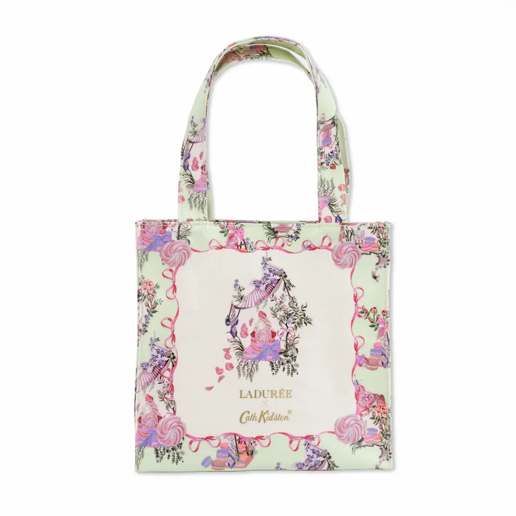 【LADURÉE × Cath Kidston】マカロン発祥の老舗パティスリー「LADURÉE（ラデュレ）」とコラボレート。ブックバッグなど4月3日（金）より予約販売開始！ 画像 9