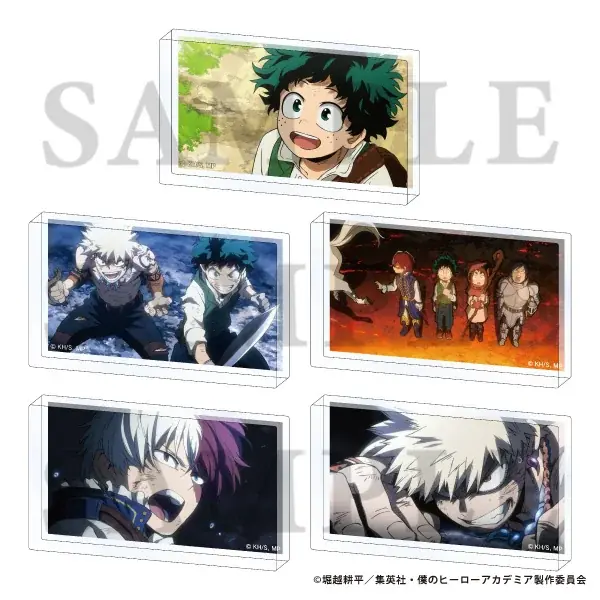 アニメ『僕のヒーローアカデミア』より、新商品情報！アニメ制作会社ボンズの公式通販「bones store」にて「「僕のヒーローアカデミア」OPEDフェア」開催決定！ 画像 4