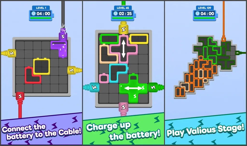 学生のみで構成されたゲームスタジオ「LEAPスタジオ」からパズルゲーム「Charge Out Puzzle」がリリース！ 画像 2