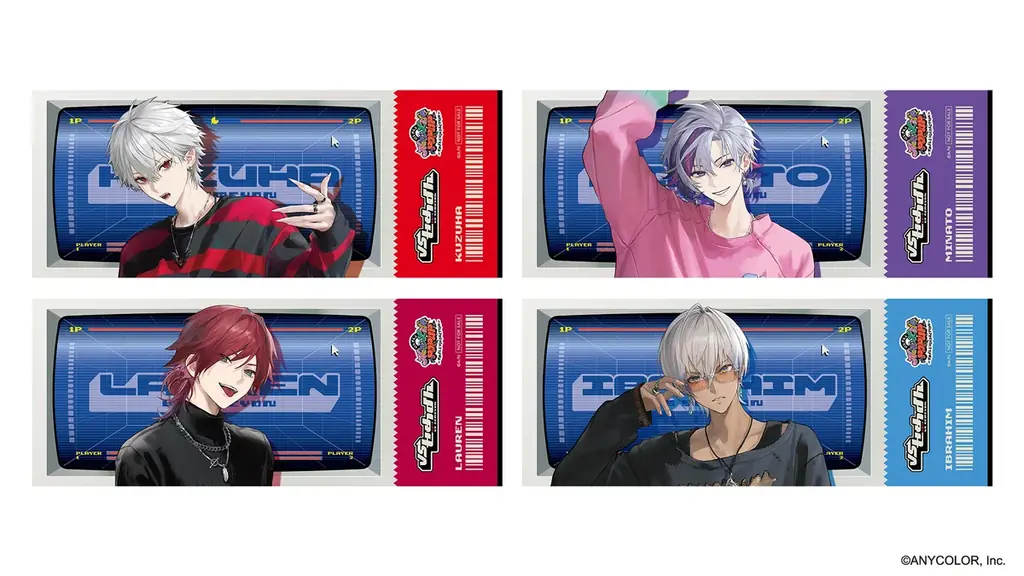 2026年4月7日(火)から西武渋谷店にてポップアップストア「にじさんじ New Life POPUP ～せめよん＆VOLTACTION～」開催！ 画像 5