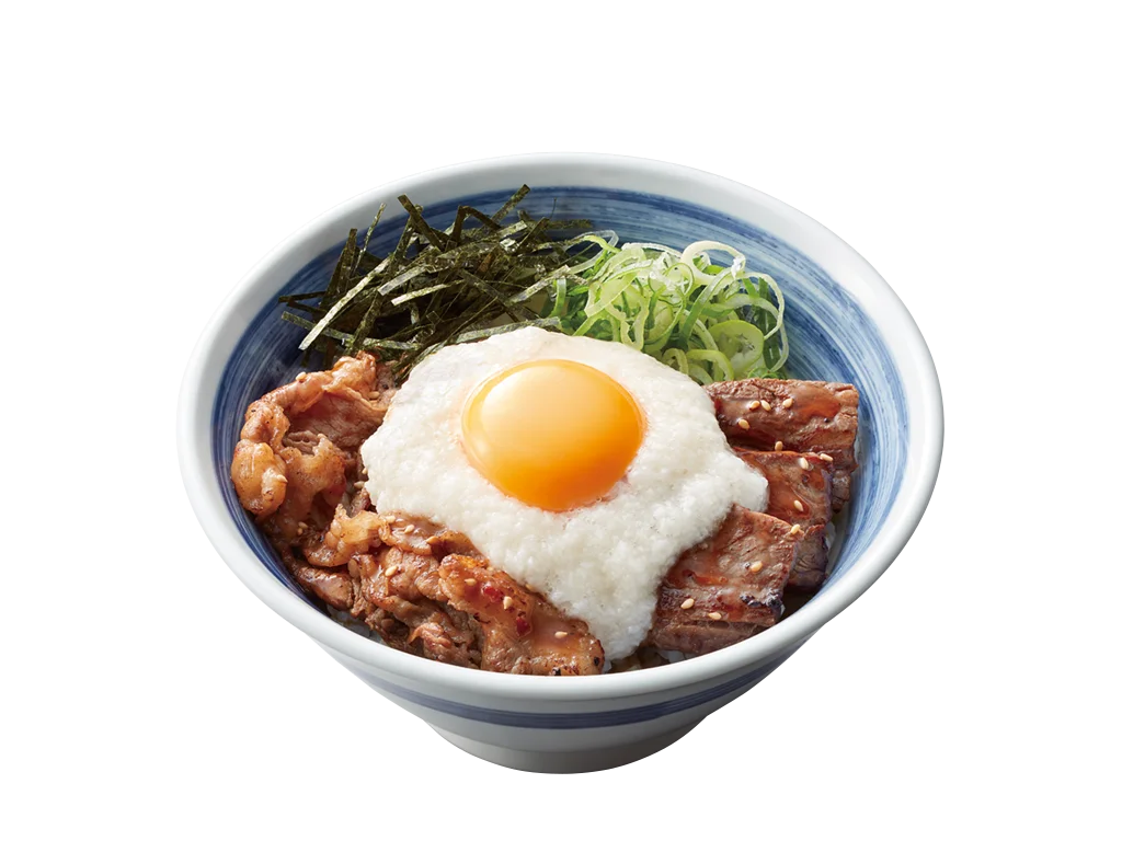 【焼きたてのかるび】お花見シーズンの新定番！春の「月見とろろカルビ丼」が4月2日より新発売 画像 3