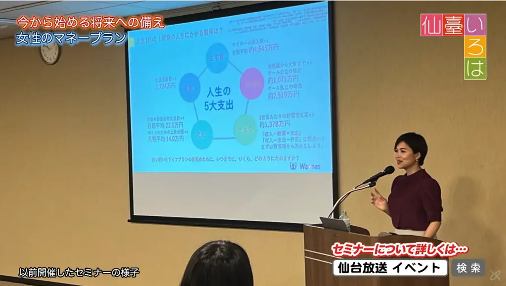 4月1日よりFP向け「TV局主催マネーセミナー 登壇FP」のエントリー募集を開始 画像 3