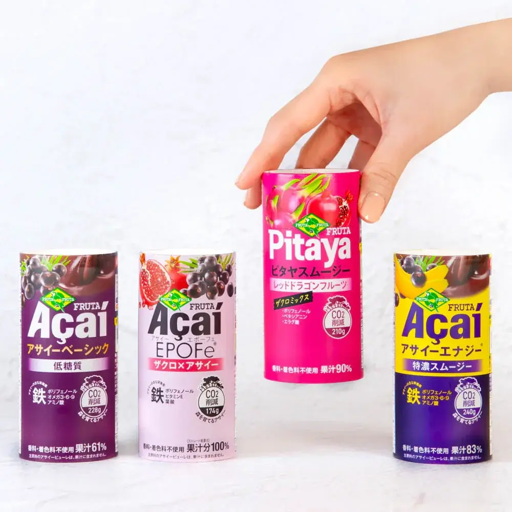 フルッタフルッタ株主優待サイト「アサイー エナジー」他ドリンク商品の販売をスタート 画像 2