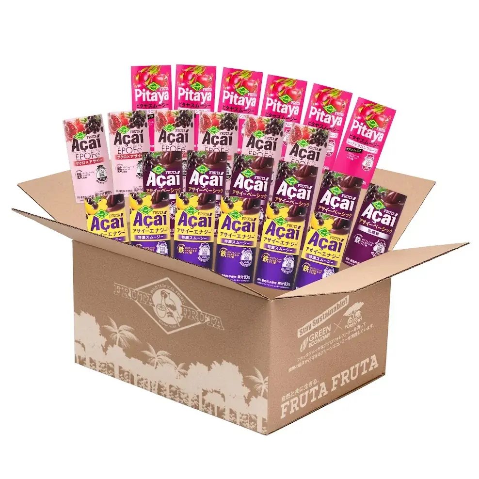 フルッタフルッタ株主優待サイト「アサイー エナジー」他ドリンク商品の販売をスタート 画像 3