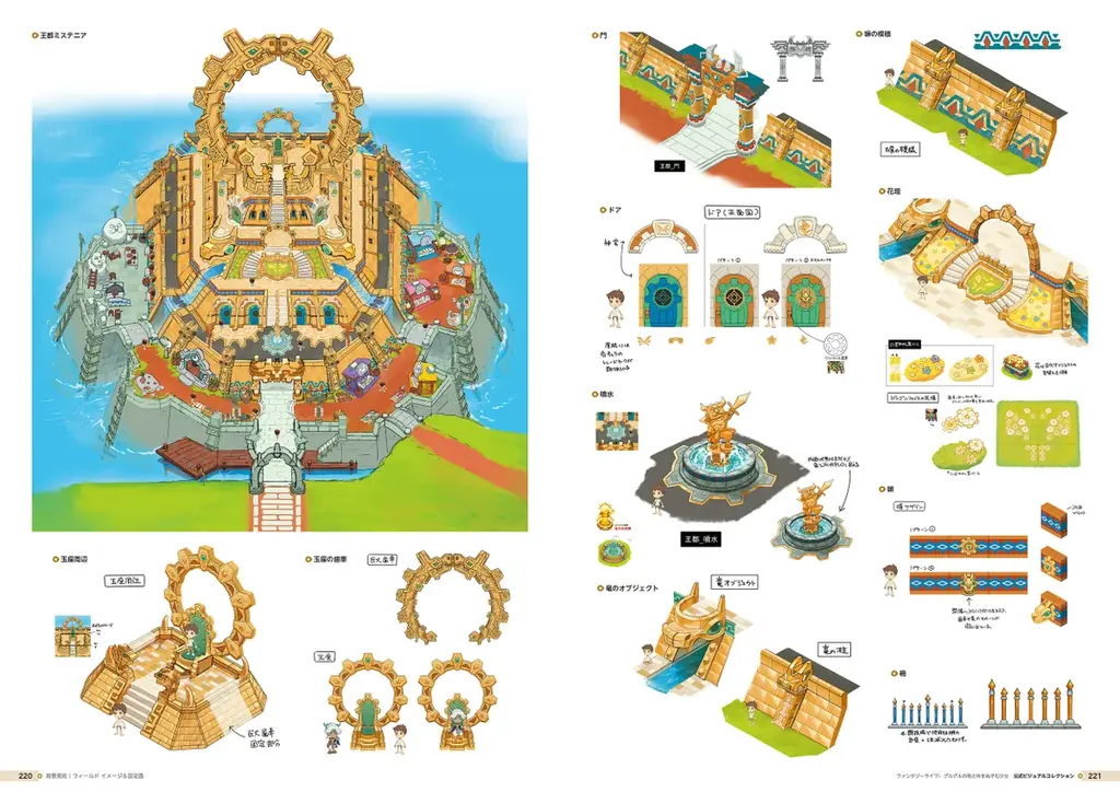 『ファンタジーライフｉ』のイラストや設定資料が満載の公式アートブックが本日3月31日発売！ 画像 3