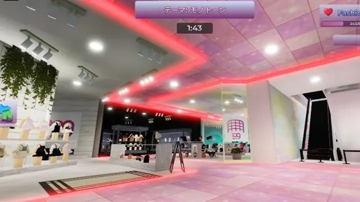 オンラインゲームプラットフォーム「Roblox」にSHIBUYA109が登場！館内でのファッション体験が楽しめるオリジナルゲーム『FASHION RUNWAY SHIBUYA109』を展開！ 画像 5