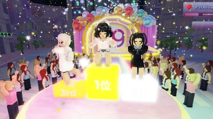 オンラインゲームプラットフォーム「Roblox」にSHIBUYA109が登場！館内でのファッション体験が楽しめるオリジナルゲーム『FASHION RUNWAY SHIBUYA109』を展開！ 画像 7