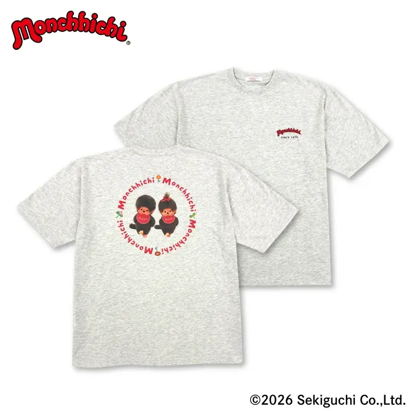 【イオン限定】“レトロブーム”で注目の「モンチッチ」がオリジナルデザインＴシャツになって登場！４月３日(金)発売 画像 11