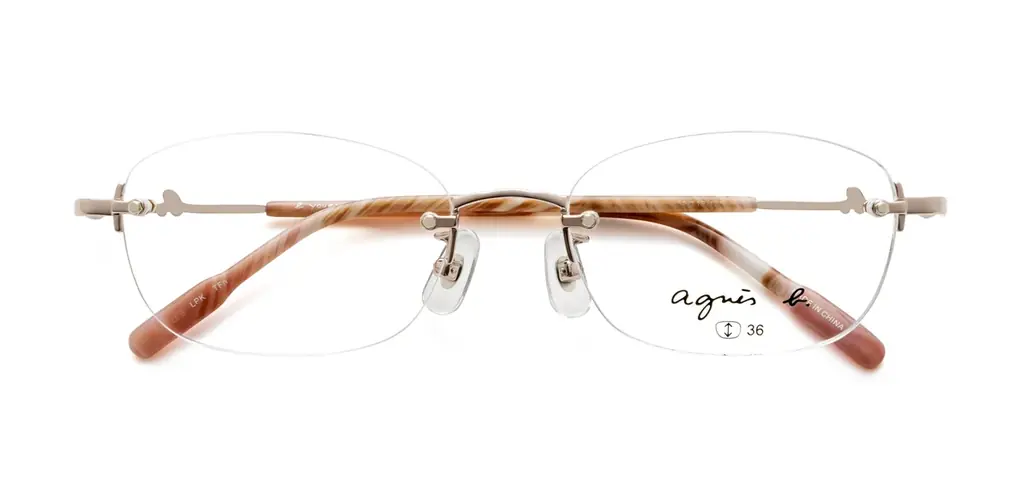50周年を迎えた『agnès b.（アニエスベー）』のメガネ。リムレスモデルを含む5型15種類が登場 画像 11